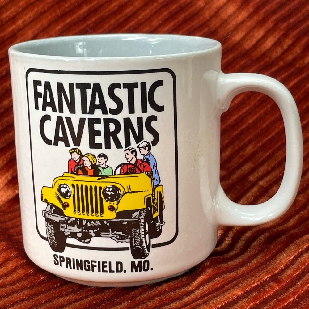 Vintage Mug:Fantastic Caverns Springfield Missouri